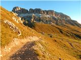 Passo Pordoi - Rifugio Fredarola